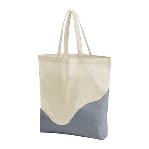 Organic Cotton Wave Print Maxi Bag, miniatyr 2